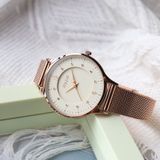  Đồng hồ nữ Julius JA-1060 dây thép - Size 32 