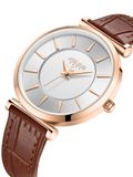  Đồng hồ nữ Julius JA-1376 dây da - Size 35 