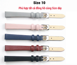  Dây da đồng hồ Julius Size 8 đến Size 20 