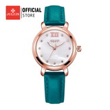  Đồng hồ nữ Julius JA-945 dây da đen - Size 30 