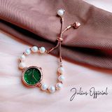  Đồng hồ nữ Julius JA-1346 dây ngọc trai - Size 22 