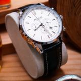  Đồng hồ nam Julius JAH-133 dây da - Size 40 