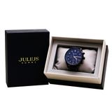  Đồng hồ nam Julius JAH-133 dây da - Size 40 