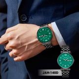  Đồng hồ nam Julius JAH-140 dây thép - Size 40 