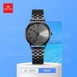  Đồng hồ nữ Julius JA-1265 dây thép đen - Size 40 