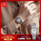  Combo Đồng hồ nữ Julius JA-1242 + dây da - Size 25 