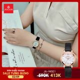  Đồng hồ nữ Julius JA-945 dây da đen - Size 30 