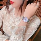  Đồng hồ nữ Julius JA-1312C dây da  - Size 36 