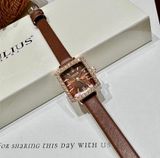  Julius Official Đồng hồ nữ Julius JA-1426 dây da 