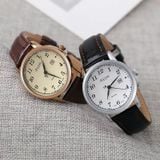  Đồng hồ nữ Julius JA-508 dây da nâu - Size 30 