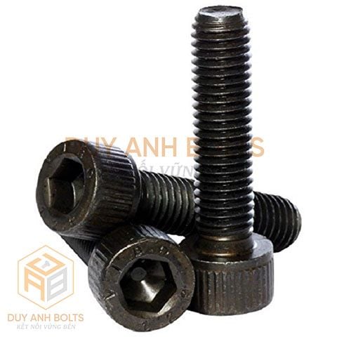 Bu Lông Lục Giác Chìm Đầu Trụ Đen DIN 912