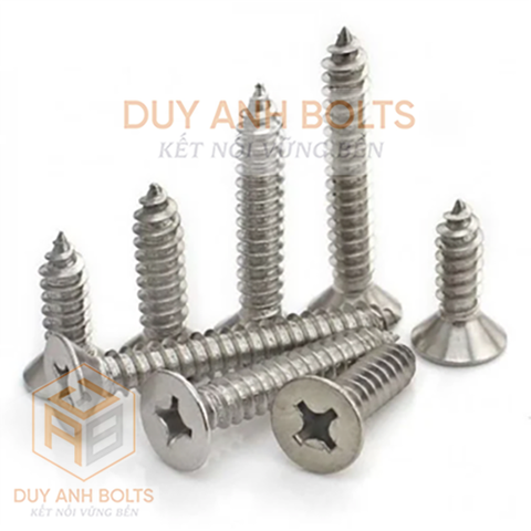Vít gỗ INOX đầu bằng