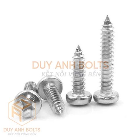 Vít gỗ INOX đầu tròn