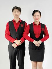 ĐỒNG PHỤC LỄ TÂN NHÀ HÀNG 019