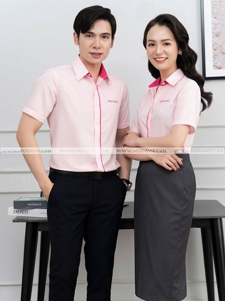 ÁO ĐỒNG PHỤC SƠ MI AEON MALL