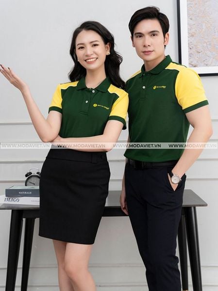 ÁO ĐỒNG PHỤC POLO BÁCH HÓA XANH