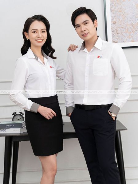 ÁO ĐỒNG PHỤC SƠ MI LG