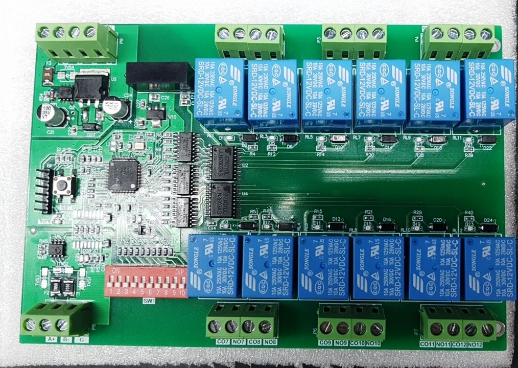 Module Modbus RTU Relay 12 Channels – GHC Technology