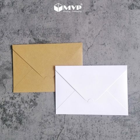  Bao thư giấy Kraft, phong bì vintage, Bao lì xì kích thước A6 (16x11)cm 