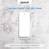 Nhãn mác tag giấy trắng trơn nhiều mẫu - Thẻ treo trơn không in