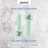Tem niêm phong DECAL NHỰA CHỐNG NƯỚC, tem 