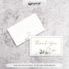 Thiệp Cám ơn tự ghi nội dung, Card Cảm Ơn chừa nội dung, thiệp thank you Vintage - MV03