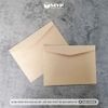Bao thư giấy kraft dành cho thiệp cảm ơn và danh thiếp, bao thư Kraft Nhật 80gsm (11,5 x 15,5)cm