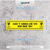 [Giá rẻ] Tem nhãn dán hàng dễ vỡ dùng để đóng hàng - Stiker chú ý hàng dễ bể
