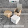 Hộp giấy mini đựng mỹ phẩm, quà tặng handmade, hộp giấy Kraft kích thước 4x3x4cm