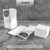 Hộp giấy mini 5ml đựng mỹ phẩm, hộp nước hoa chiết - hộp giấy trắng ivory 350 cán mờ (4x3x4)cm
