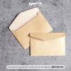Bao thư giấy kraft dành cho thiệp cảm ơn và danh thiếp, bao thư kraft dày 160gsm (12x8)cm