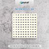 Tem số dán chai sơn từ 1 - 500, bộ tem số thứ tự 1 - 100 - 200 - 300 - 400 - 500