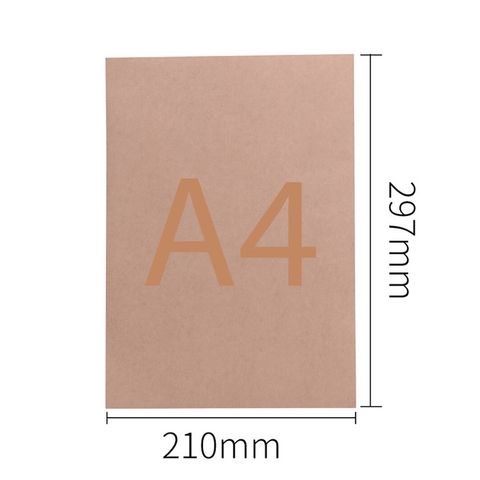  Decal Dán Giấy Kraft, Giấy Xi Măng Da Bò Có Keo Dán Khổ A4, Dùng Để In Tem Nhãn Sticker Xấp 50-100 Tờ 
