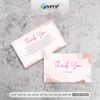 Card Cám Ơn IN 2 MẶT giấy C300, Card Thank You, Thiệp Cảm Ơn