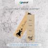 Tag giấy kraft, Thẻ treo quần áo kraft, tag treo quần áo, mác áo thời trang - MVP07