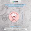 TEM DÁN CHÚC BẠN NGON MIỆNG 4cm, cán màng mờ chống nước