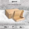 1 Hộp Carton Nắp Gài, Hộp Nắp Gài giá rẻ đựng quà tặng, quần áo, sản phẩm handmade