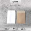Bao thư giấy kraft cho thiệp cảm ơn, Phong bì đựng VIP card, card thanks, voucher (9x12)cm