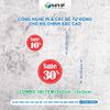 Tem Giảm Giá, tem dán Sale, Tem Khuyến Mãi từ 5% đến 60% - tem tròn 2cm, 3cm [combo 100 tem]