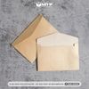 Bao thiệp giấy kraft, phong bì thư giấy Kraft Màu Sắc Cổ Điển - Bao thư kraft (11,5 x 15,5)cm