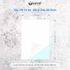 Giấy Decal A4 đế xanh (xấp 100 tờ)