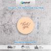 Tag Giấy Thank You màu pastel, Thẻ Treo Cám Ơn Khách Hàng Trang Trí Quà Tặng