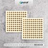 Tem số 1-100, nhãn dán số thứ tự 1-100, nhãn dán decal hình tròn