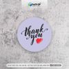 Tem Thank You Decal dán nhiều màu - nhãn dán thanks - tem cám ơn cho shop