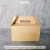 HỘP GIẤY ĐỰNG BÁNH KẸO GIẤY KRAFT, HỘP CRAFT ĐỰNG BÁNH KEM BÁNH CUỘN