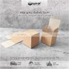 Hộp giấy TRẮNG 350gsm, hộp giấy Kraft kích thước (6x6x6,5)cm