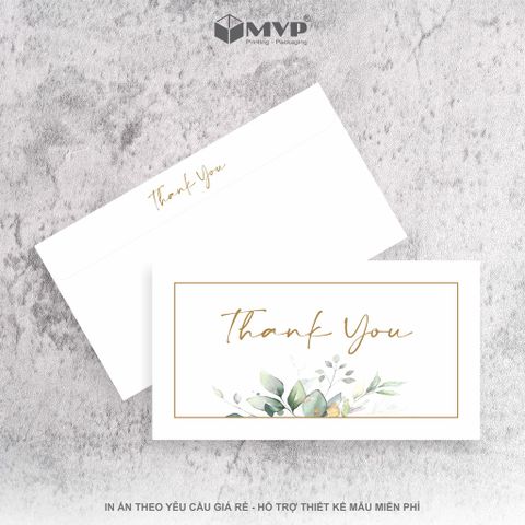  Bao thư Cám Ơn, Bao thư thank you Giá Rẻ 