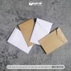 Bao thư giấy kraft mini cho thiệp cảm ơn và danh thiếp, Phong bì mini đựng VIP card, card thanks, voucher