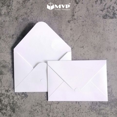  [10 cái] Bao thư trắng nhiều kích thước đựng card, thiệp, voucher, Bao thiệp trắng nhiều size 