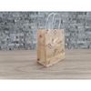 Túi giấy Vintage Kraft hoa văn nhiều màu (19x16x9)cm